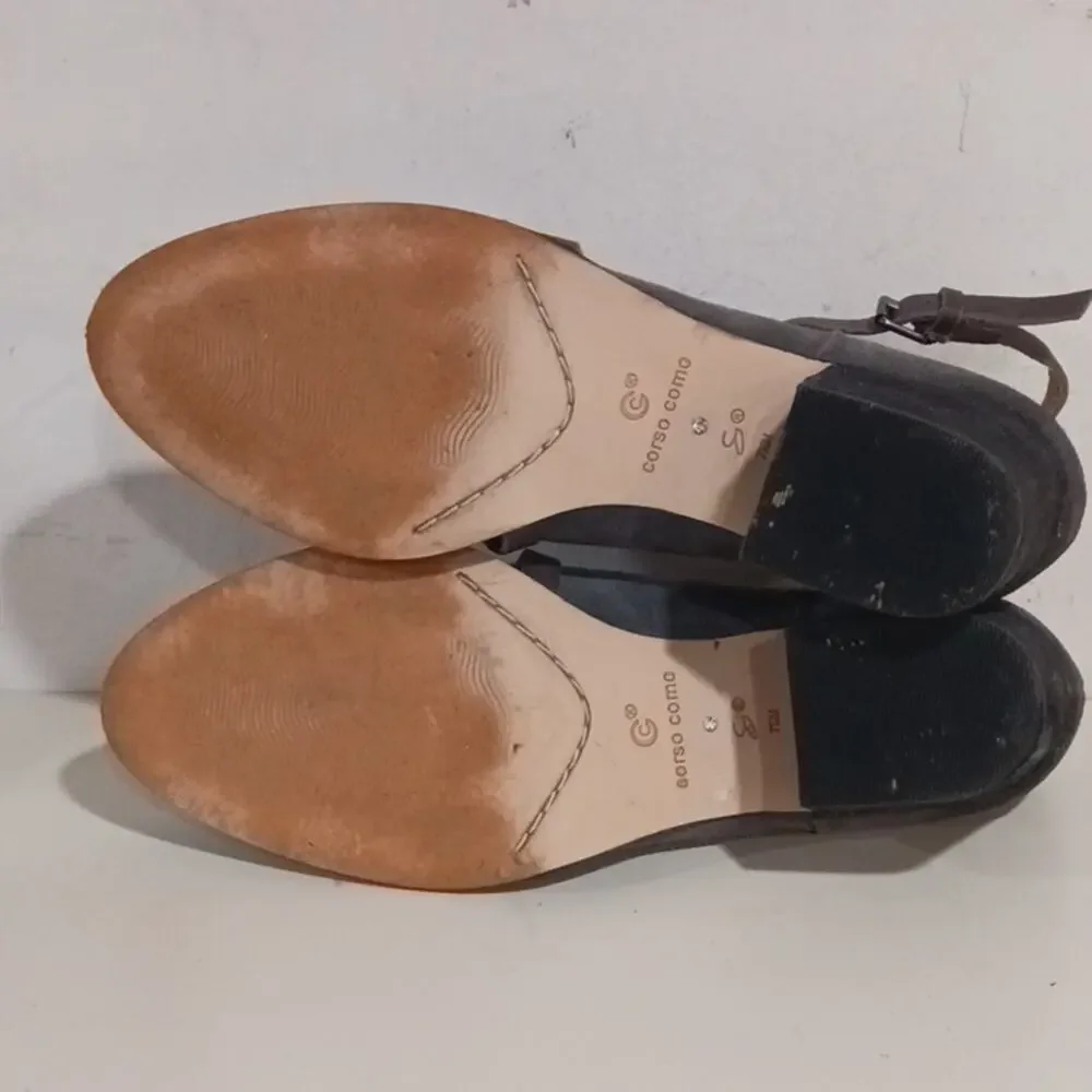 Corso Como Hanna Suede Bootie burnished gray sz 7.5